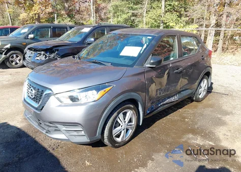 2020 Nissan Kicks S Xtronic Cvt from USA, damaged, VIN 3N1CP5BVXLL528573